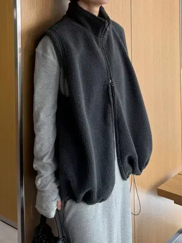 Eongul 더블 지퍼 보아 베스트 Double Zip Boa Vest