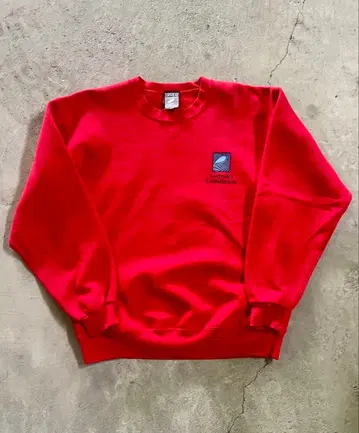 [ 90's ] 미국산 서프라이더 파운데이션 레드 맨투맨