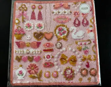 페이러 러브러리 드레스업 걸 애프리콧 헤임 타월 손수건