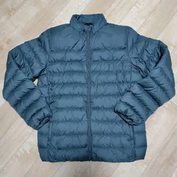 [ 새상품급 ] 무인양품 경량 스탠드 카라 다운 자켓 남성용 L 카키