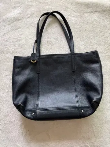 아니아리 네이비 가죽 비즈니스 백