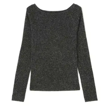 라메 리브 보트넥 니트 NATURAL BEAUTY BASIC