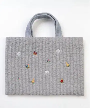 비오는날 페이 콜라보 토트 그레이