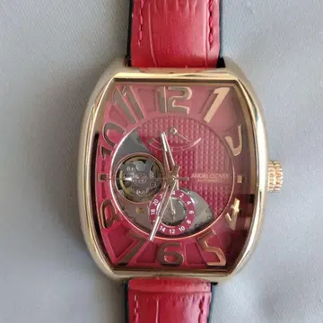 ANGEL CLOVER 자동 시계 빨간색