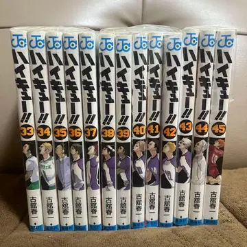 최종 가격 인하 하이큐!! 전권 세트 33권~45권 코믹스