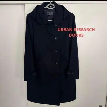 URBAN RESEARCH DOORS 코트 네이비 38