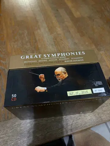 결품 3장 단종 진만 & 취리히 톤하레관 녹음집 완전 생산 한정판 50