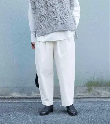 택 포함 새상품 코듀로이 테이퍼드 팬츠 카구레 어반 리서치 도어스