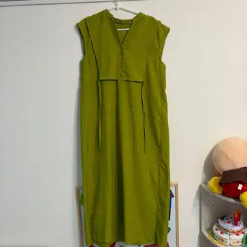 사이드 슬릿 카프탄 원피스