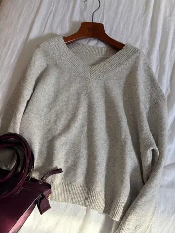 1시즌 착용 캐시미어 함유 투모로우랜드 ballsey 상의