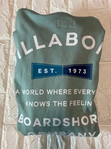 BILLABONG 민트 그린 M 후드티