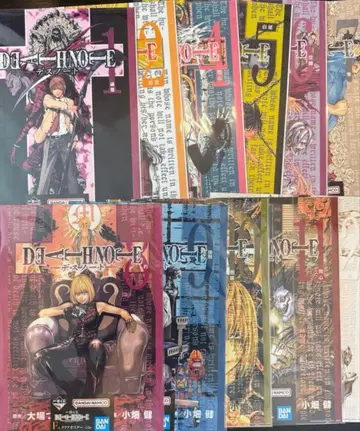 제일복권 DEATH NOTE 데스노트 F상 클리어 포스터 컴플리트