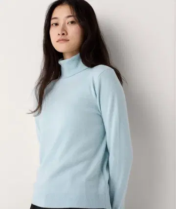 캐시미어 터틀넥 스웨터 유니클로