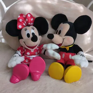미키 미니 봉제인형 세트 약 25cm