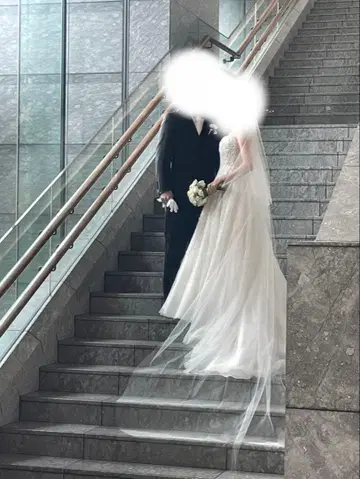 THE TREAT DRESSING 웨딩 베일 80 x 300cm