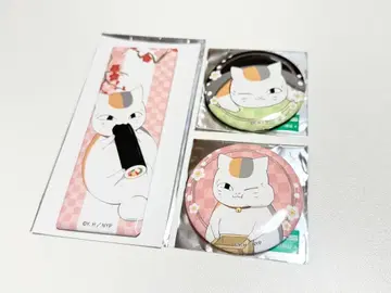 냥코 선생님 꽃 야시키 절분제 롱 스퀘어 캔뱃지