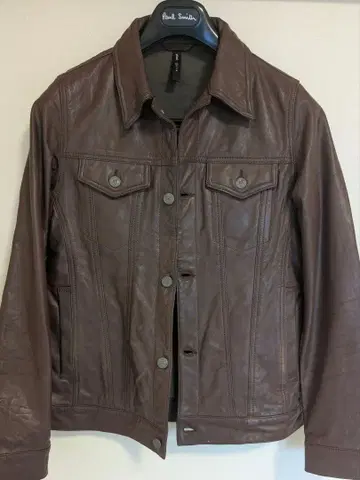 glamb 가죽 트래커 자켓 S