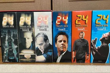 24 TWENTYFOUR DVD 시즌 1~6 해외 드라마 세트 일괄