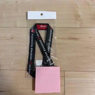 TOYOTA GAZOO Racing 스트랩 블랙 레드