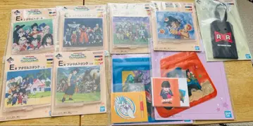 드래곤볼 제일복권 E상 아크릴 스탠드 세미 컴플리트 세트