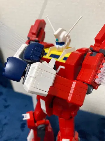 조립 완료 정크 아오시마 1/450 전설거신 이데온