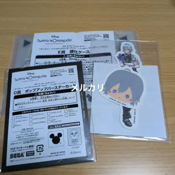 세가 럭키 쿠지 트위스테 경화 케이스 카드 스티커 실버