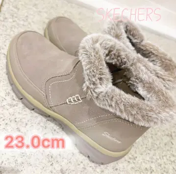 스케쳐스 부츠 23cm 토프 방수 따뜻한 퍼 포함