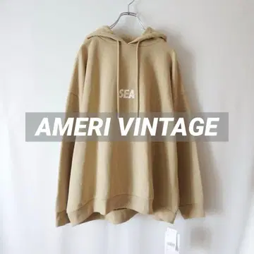 AMERI Vintage x WIND AND SEA 콜라보 후드티