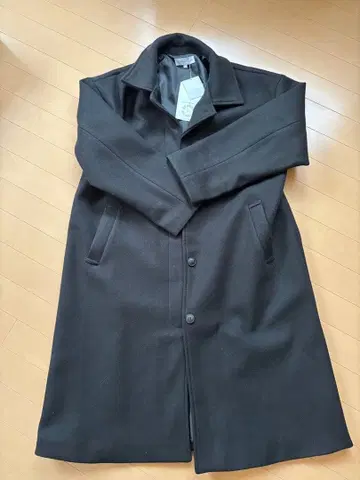 SEASON REASON 블랙 체스터 코트 LL