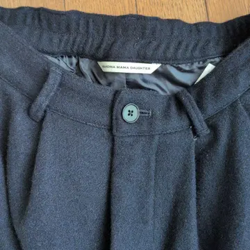 GRANDMA MAMA DAUGHTER 블랙 가우초 팬츠