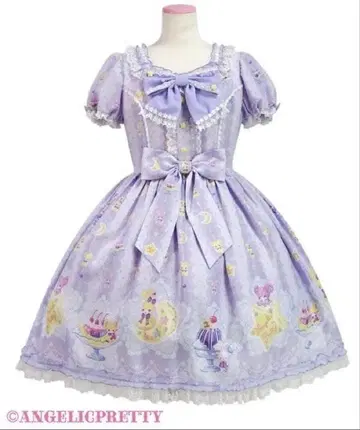 Dreamy Night Cakes 오버롤 스커트