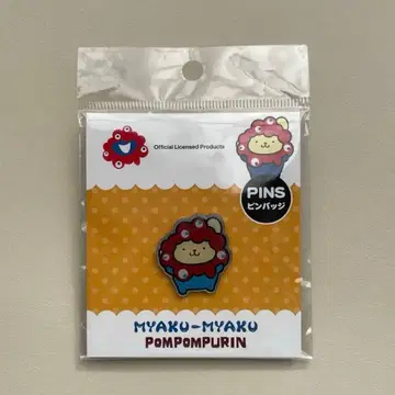 오사카 만박 2025 미야쿠미야쿠 변신 폼폼푸딩 핀 배지