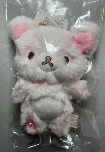 초레어 리락쿠마 샤베트 걸이 봉제 인형 벚꽃