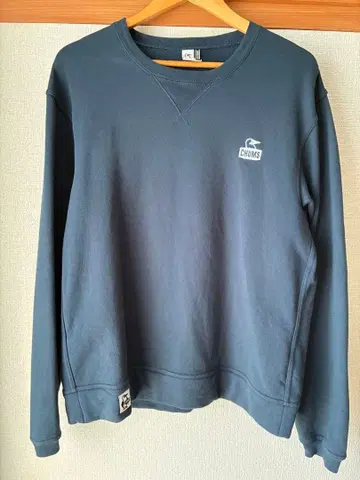 CHUMS 맨투맨 트레이닝복 속기모