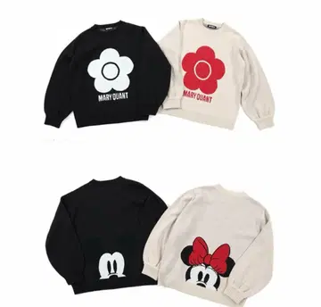 마리콴트 MARY QUANT Disney 미키 니트 콜라보
