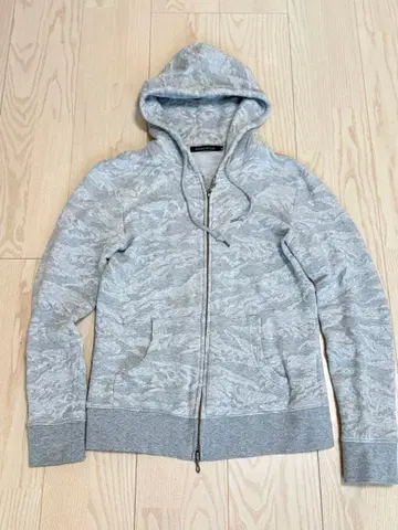 GOSTAR DE FUGA 그레이 풀 집업 후드티 44