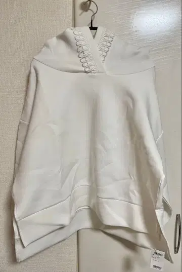 치카자와 레이스 후드 부착 레이스 후드티 미사용!