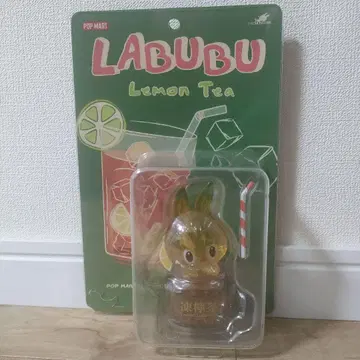 [ 한정판 ] POP MART LABUBU 레몬 티 피규어 하자품