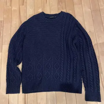 니코앤드 니트 스웨터 네이비 네이비