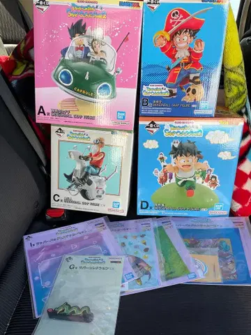 드래곤볼 제일복권 스냅 컬렉션 2 ABCD 세트