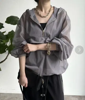 [ 새상품급 ] DouDou 메쉬 후드티