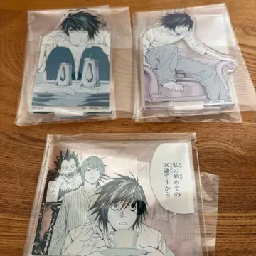 데스노트 제일복권 G상 아크릴 스탠드 L 3종