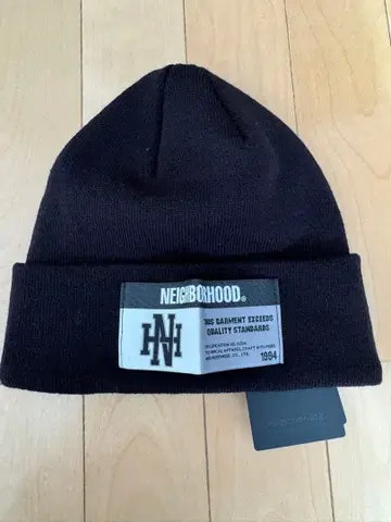 NEIGHBORHOOD 블랙 니트 모자