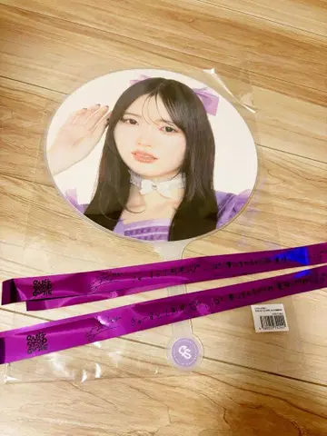 CUTIE STREET 큐스토 최애 어필 부채 ver 2 마나베 나기사