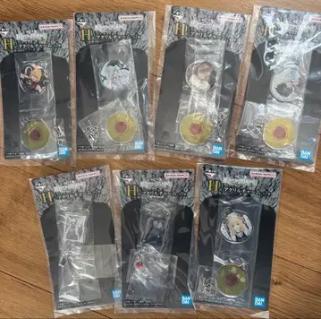 DEATHNOTE 제일복권 H상 키링 컴프 세트