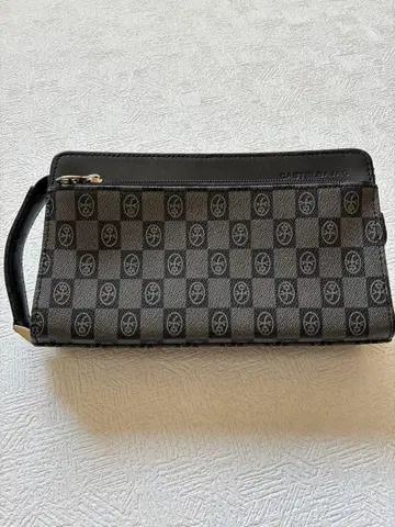 까스텔바작 가죽 클러치백 세컨드백 블랙