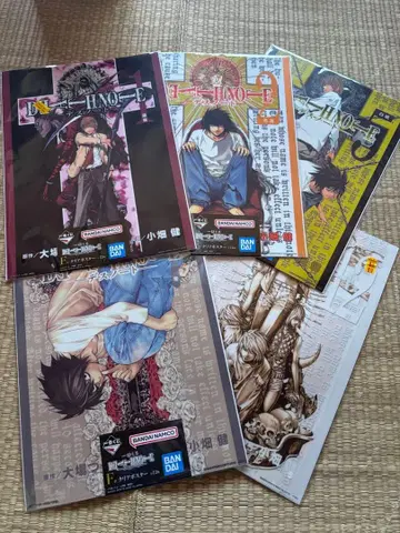 제일복권 데스노트 F상 클리어 포스터 5종