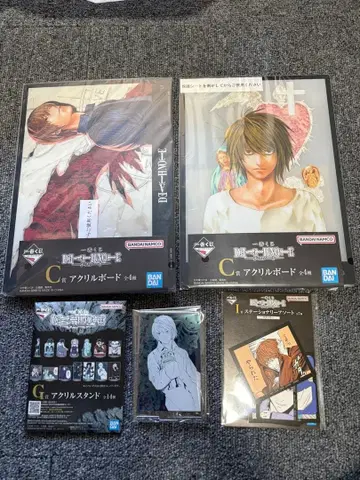 데스노트 제일복권 C상 2종 G상 I상 세트 판매