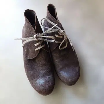 DIMISSIANOS & MILLER 백 스웨이드 가죽 워크 부츠