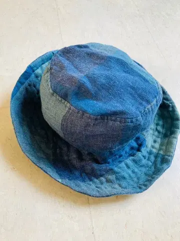 VALEUR (현 chisaki) 데님 패치워크 버킷 햇